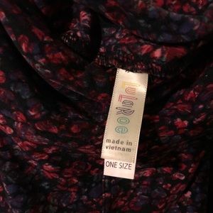 flora print LulaRoe leggings